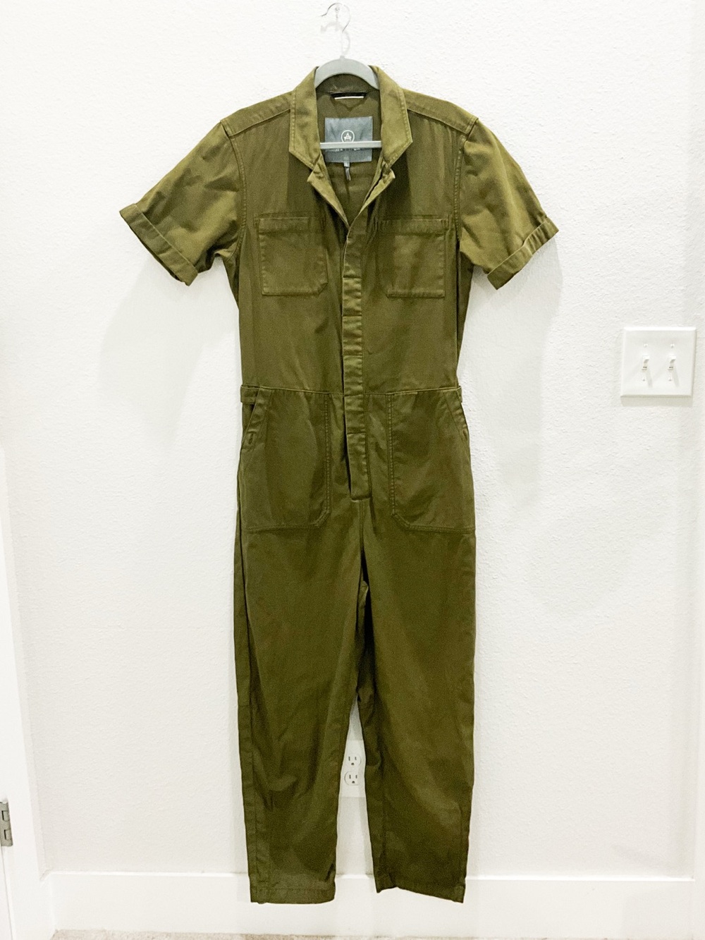 Aether Women's Green Bard Jumpsuit Size Large - Picture 4 of 9